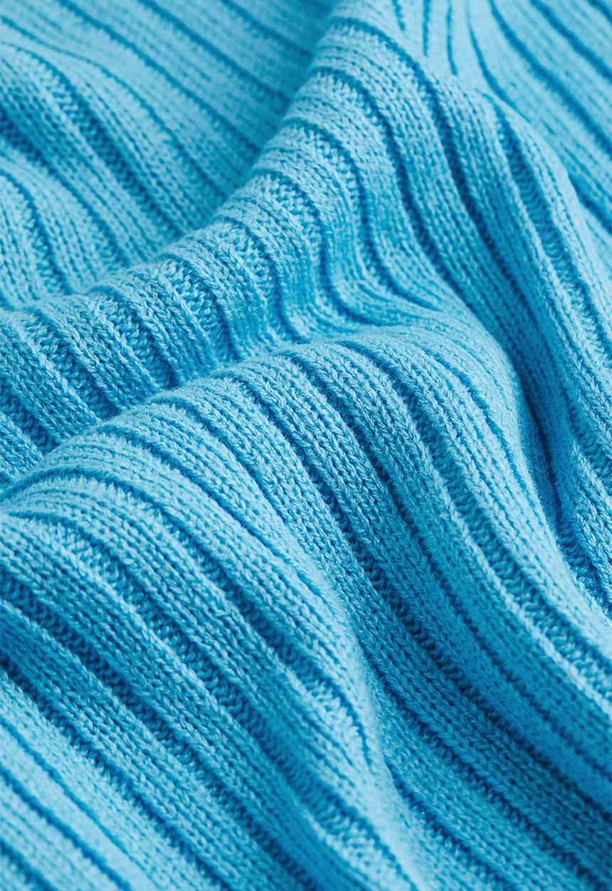 H&M - Rib-knit jumper - blue
