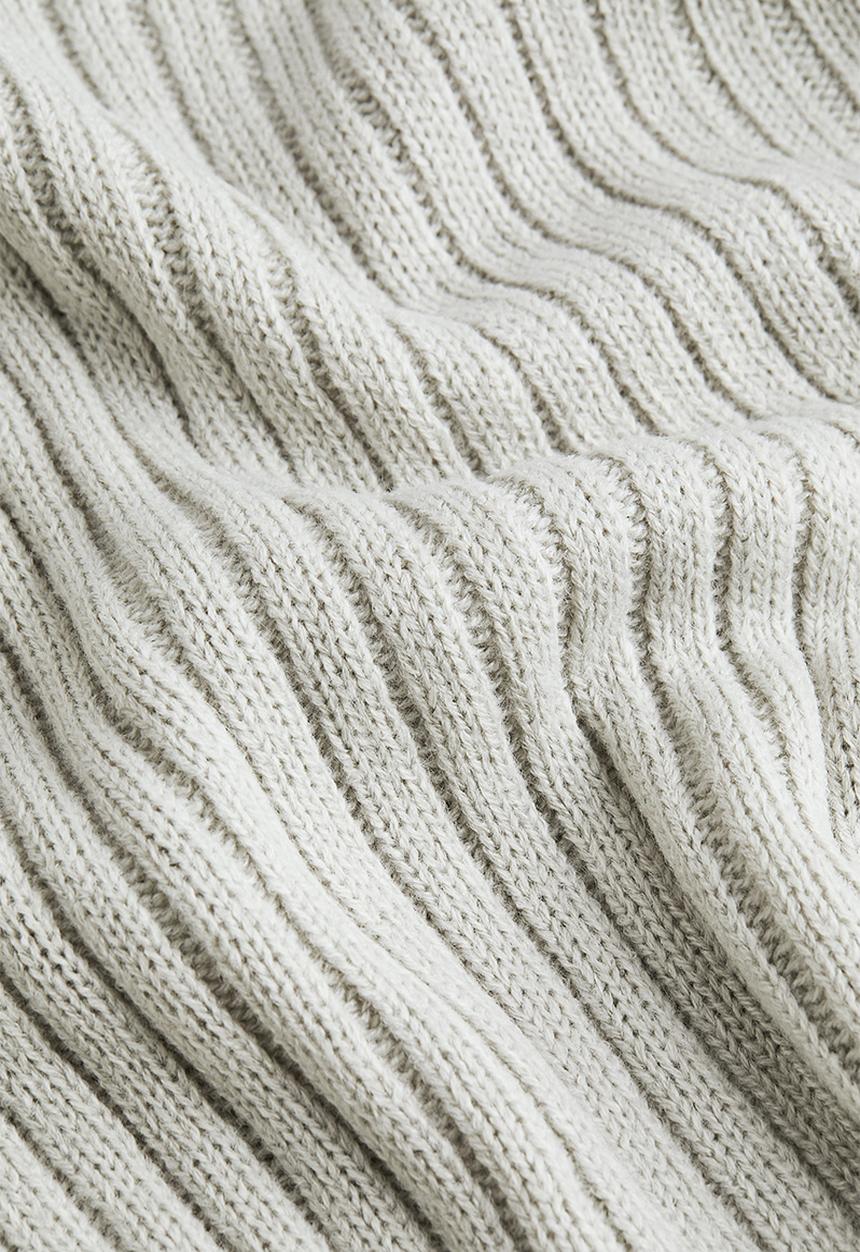 H&M - Rib-knit jumper - grey