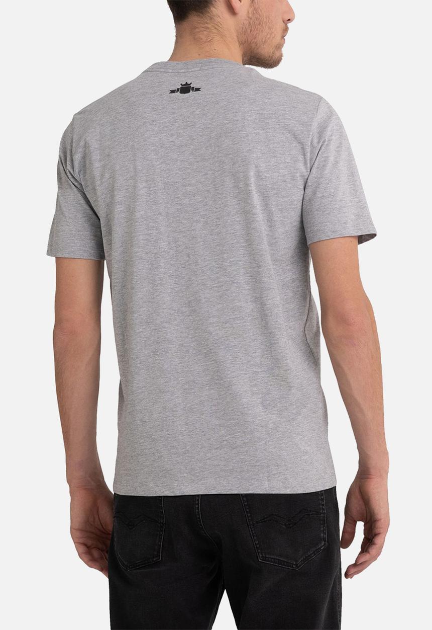 Replay - T-shirt - light grey melange