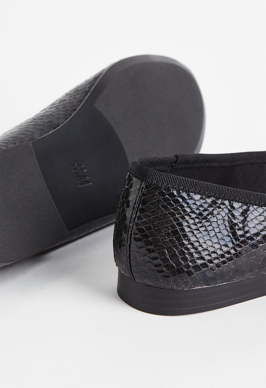H&M - Ballet pumps - black