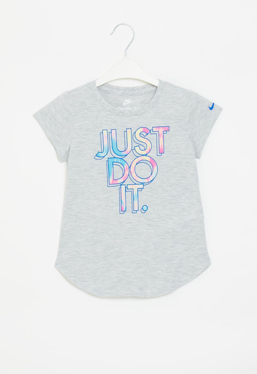Nike - Nkg digi dye jdi tee - light smoke grey heather