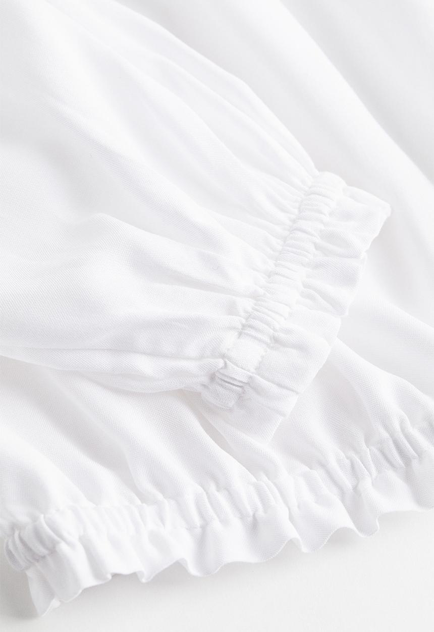 H&M - Off-the-shoulder blouse - white