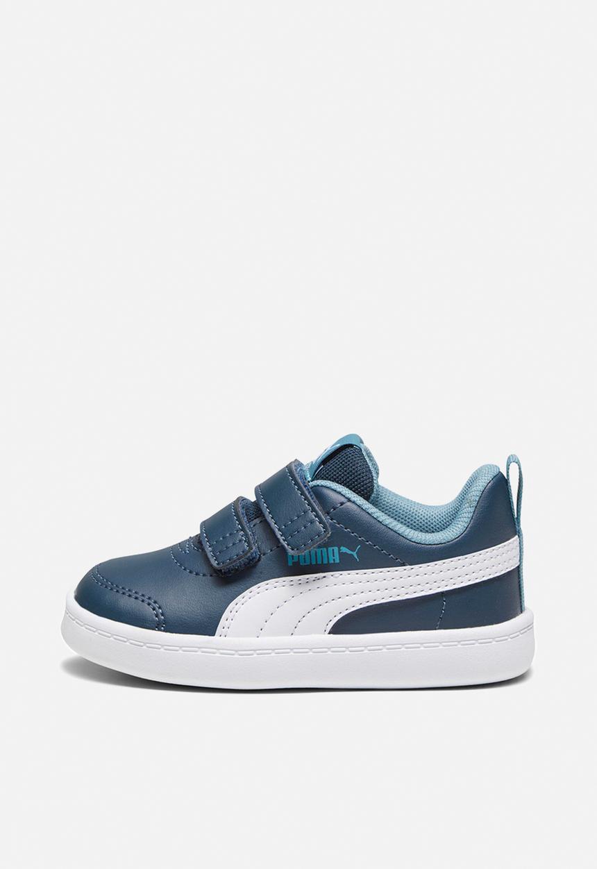 PUMA - Courtflex v2 v inf - dark night-puma white