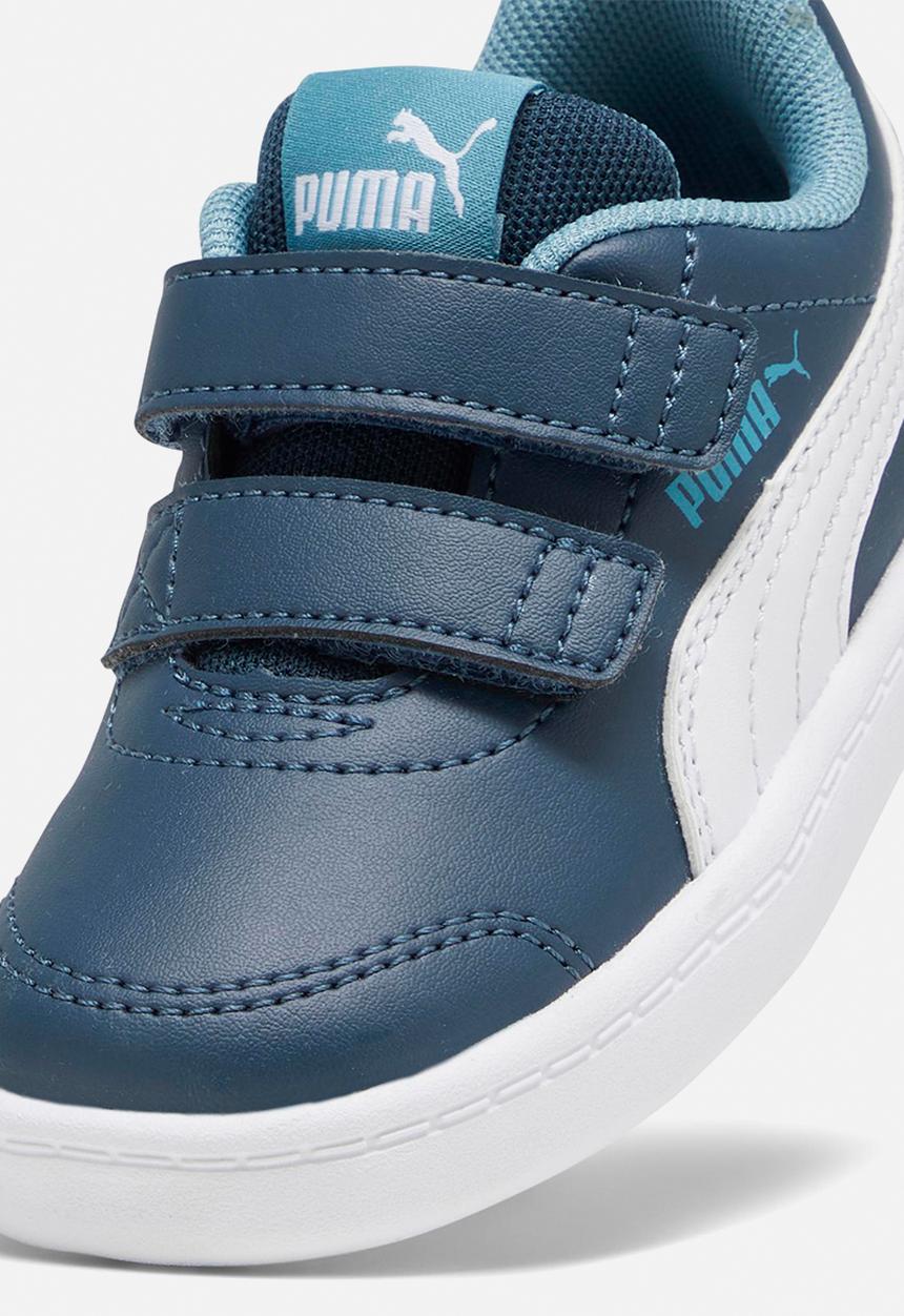 PUMA - Courtflex v2 v inf - dark night-puma white