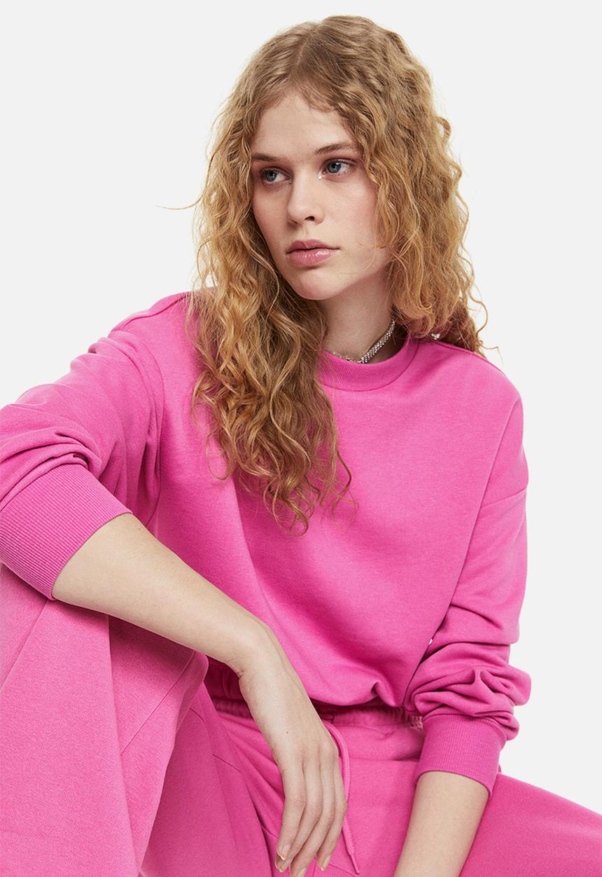 H&M - Cropped sweatshirt - pink