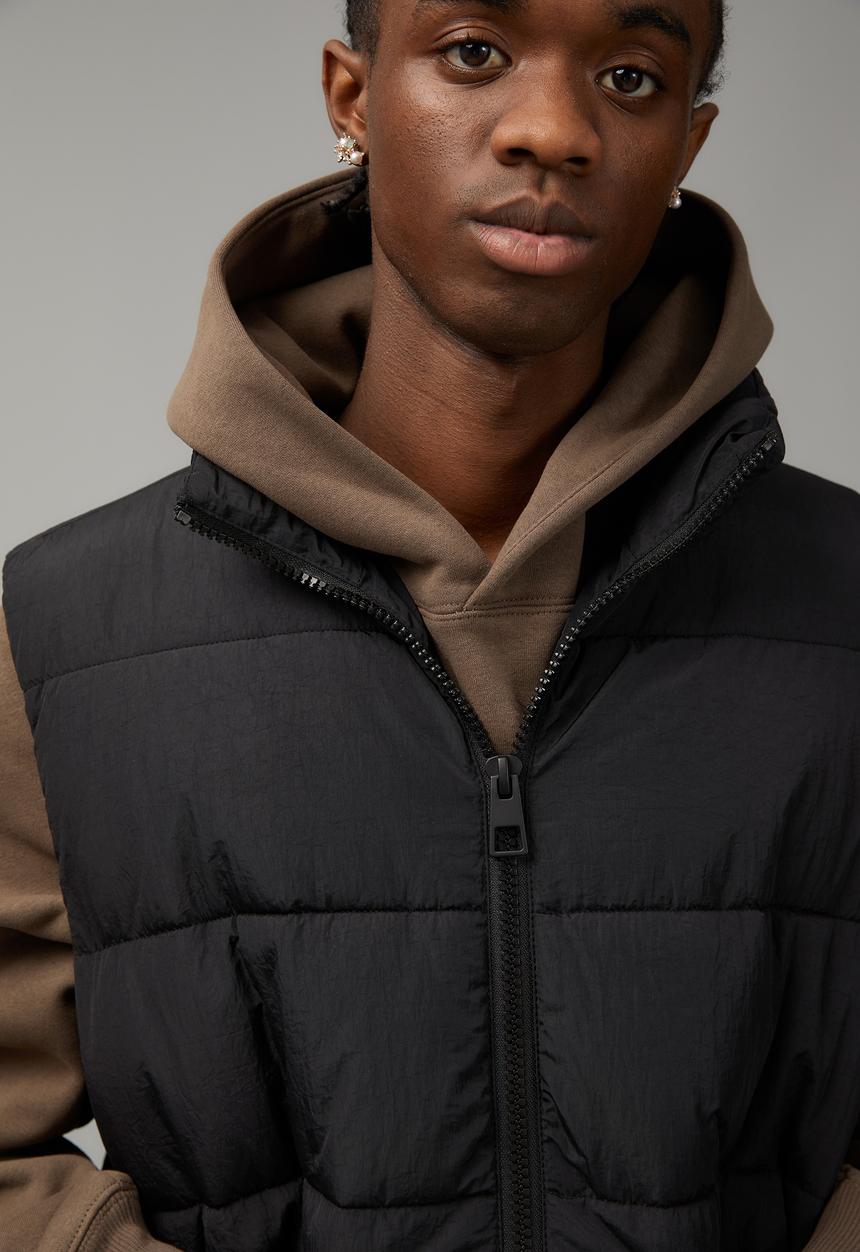 Factorie - Everyday puffer vest - black