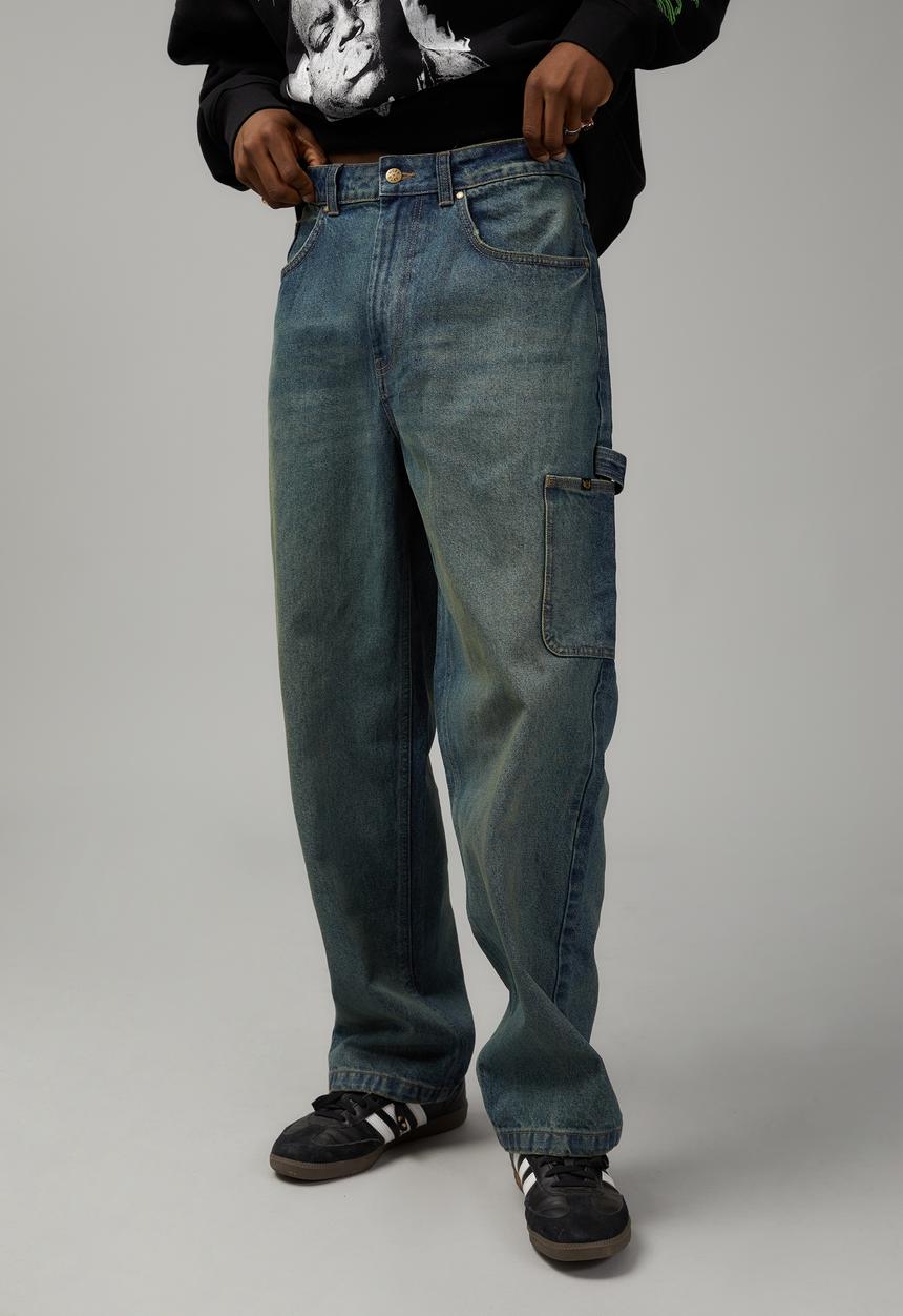 Factorie - Baggy painter jean - dirty wash