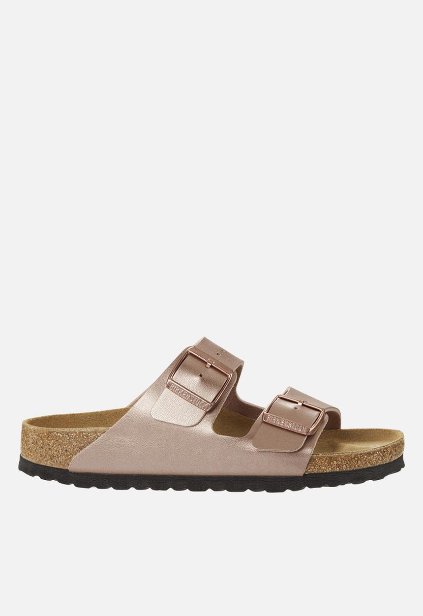 Birkenstock - Arizona metallic birko flor regular - copper