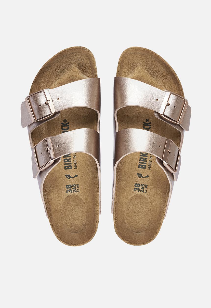 Birkenstock - Arizona metallic birko flor regular - copper