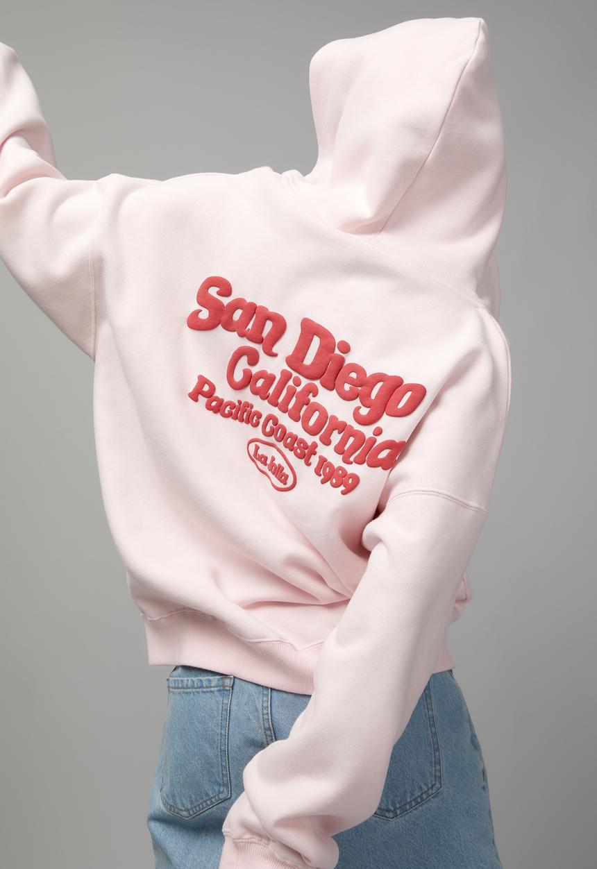 Factorie - Oversized zip through hoodie - bellarina/santa clarita