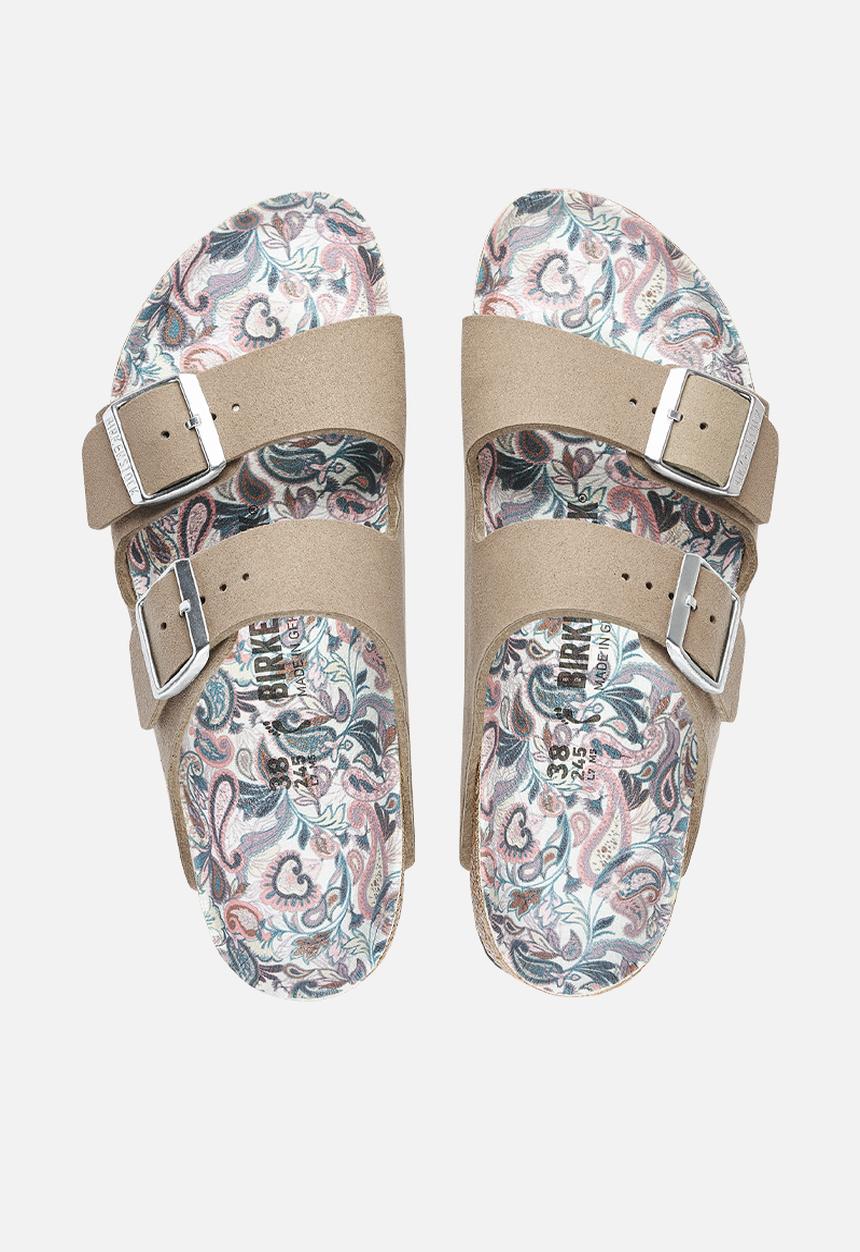 Birkenstock - Arizona soft birki vegan regular - grey taupe