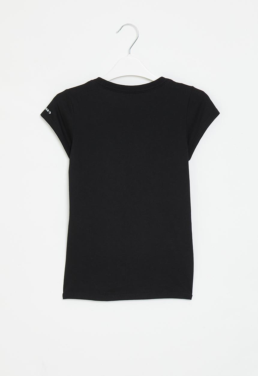 Converse - Short sleeve chuck patch gfx T-shirt - black