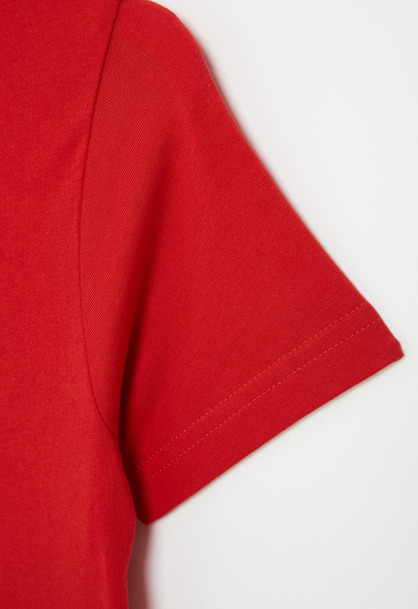 POLO - Boys crested short sleeve tee - red