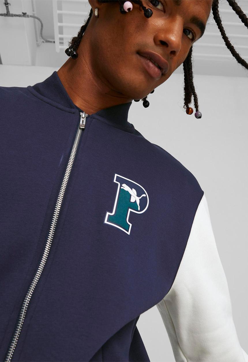 PUMA - Puma squad track jacket fl - navy
