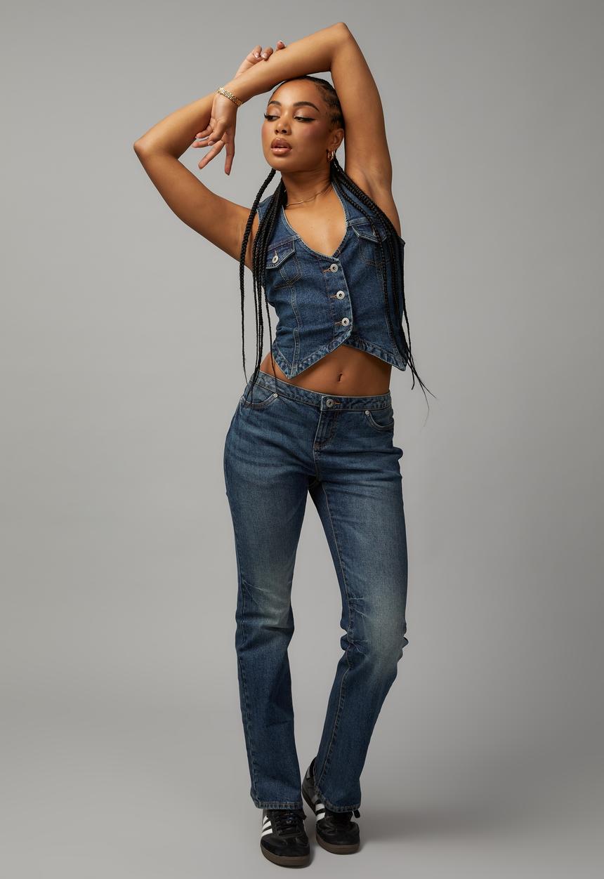 Factorie - Denim vest - blue