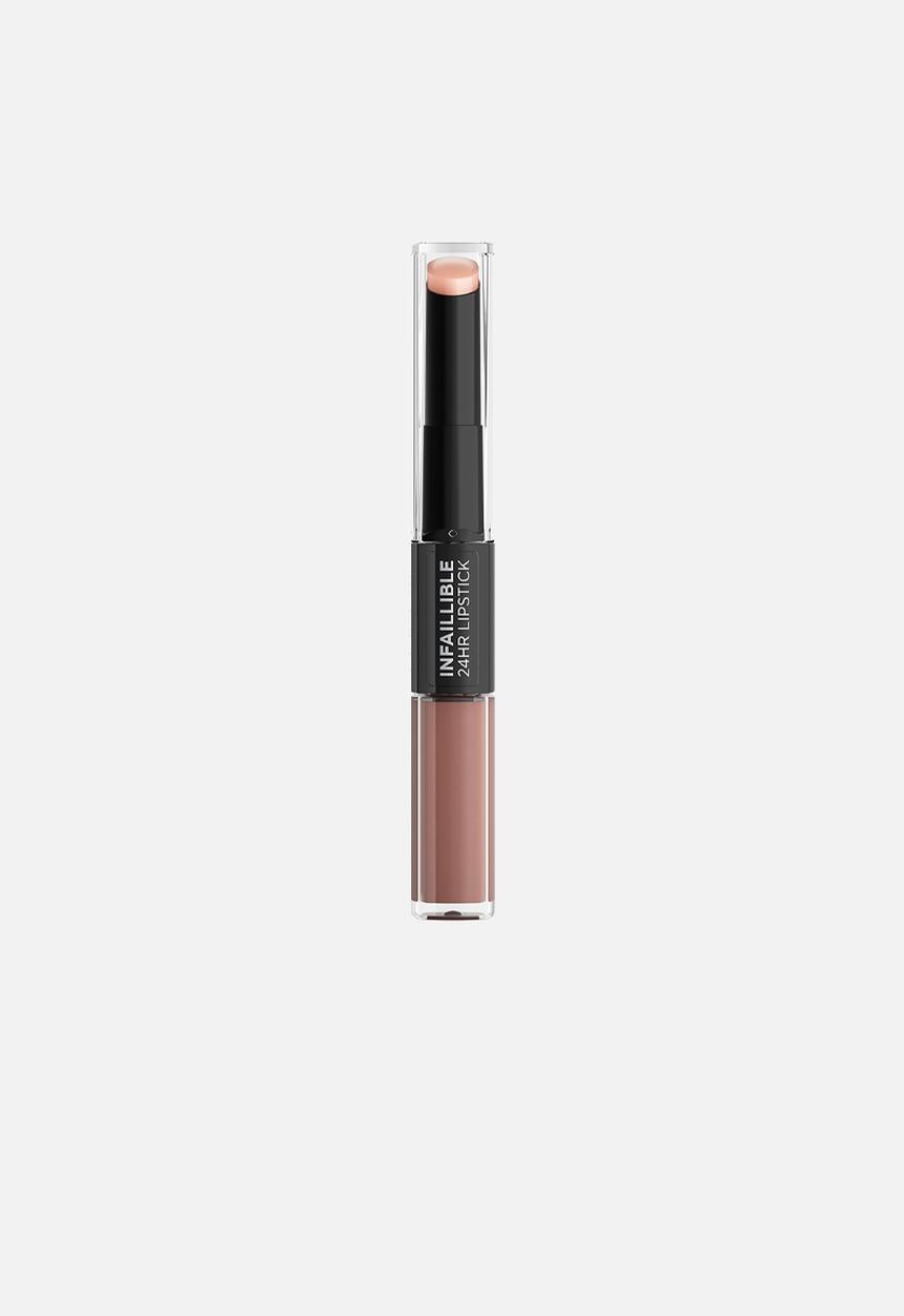 L'Oreal Paris - Infallible 24HR 2 Step Lipstick - 113 Invincible Sable