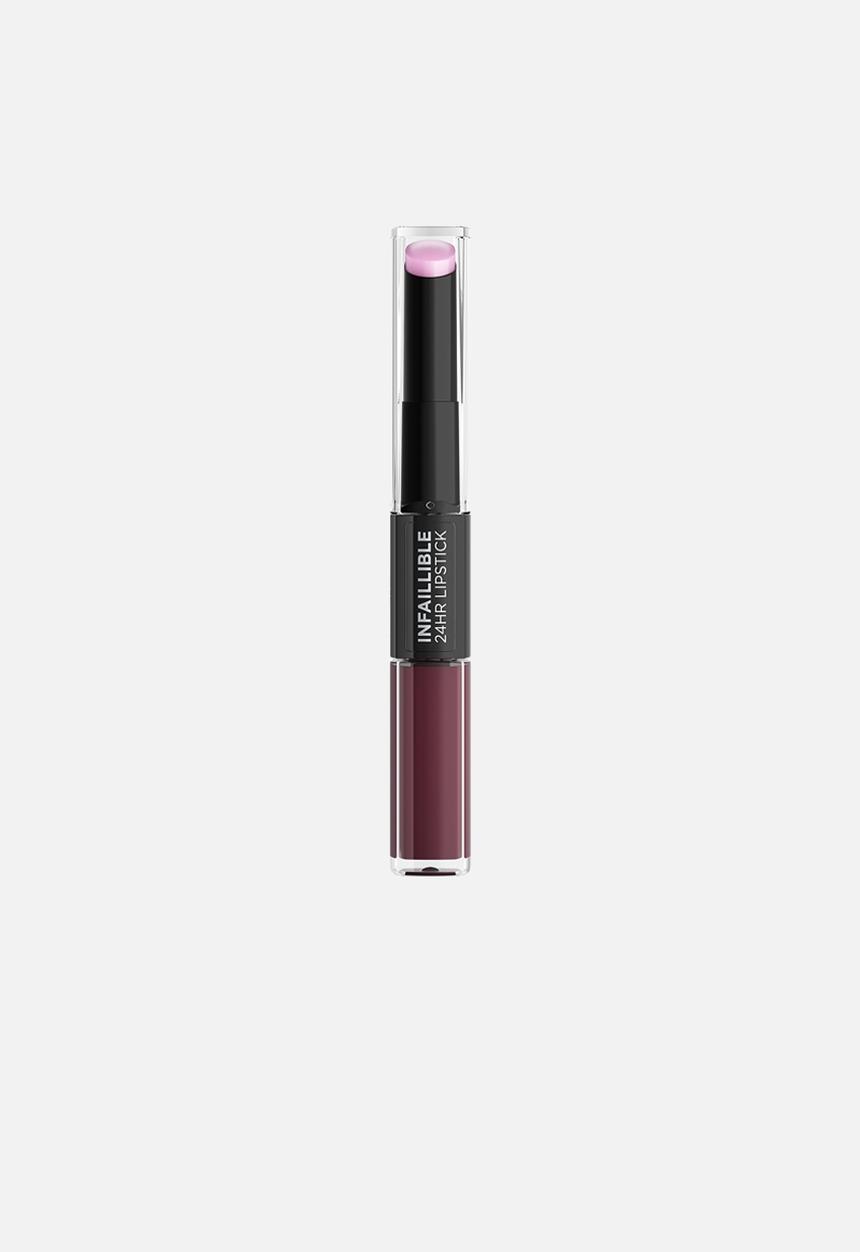 L'Oreal Paris - Infallible 24HR 2 Step Lipstick - 215 Wine O Clock