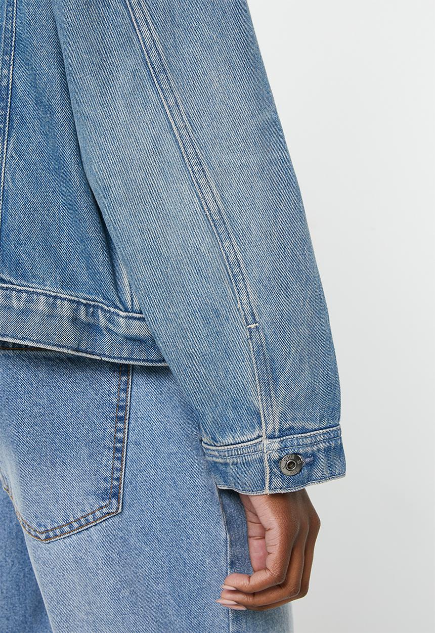 G-STAR - Oversized jacket wmn - sun faded air force blue