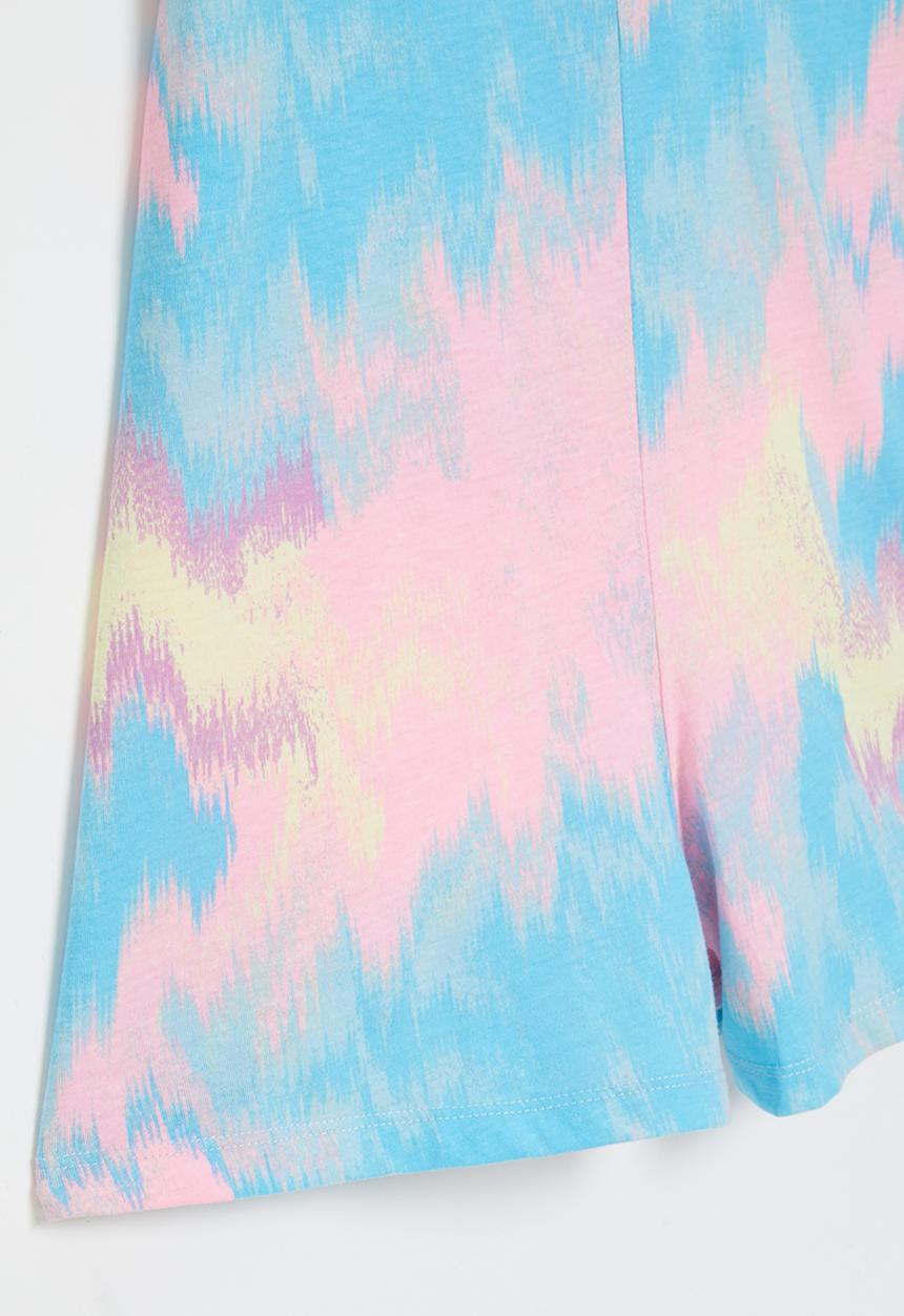 Nike - Nkg aop knit romper - ocean bliss