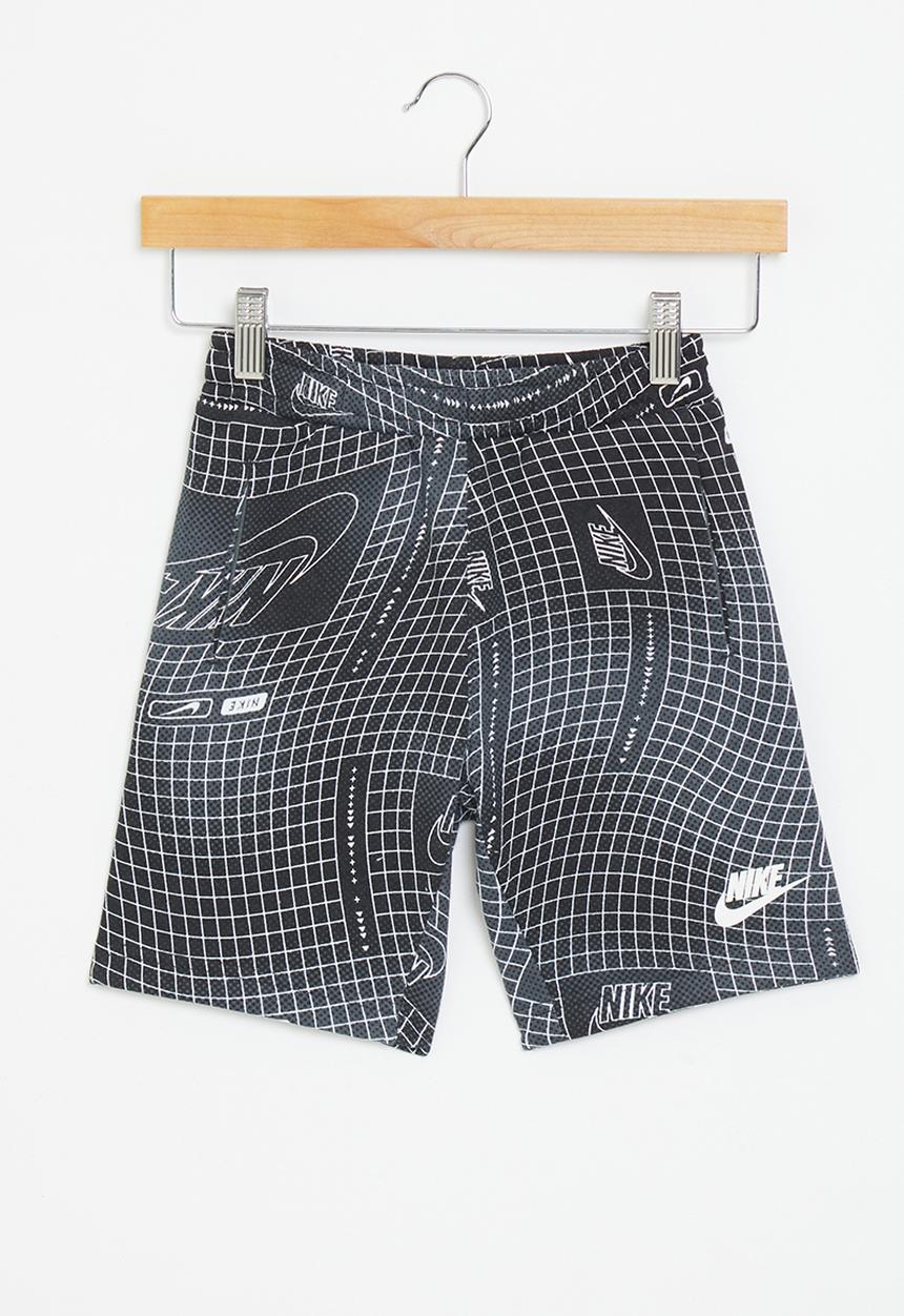 Nike - Nkb b nsw club ssnl aop short - iron gray