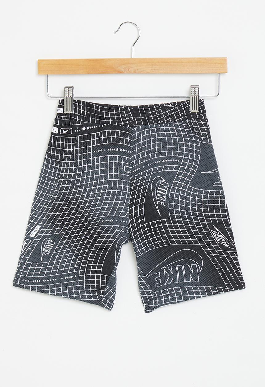 Nike - Nkb b nsw club ssnl aop short - iron gray