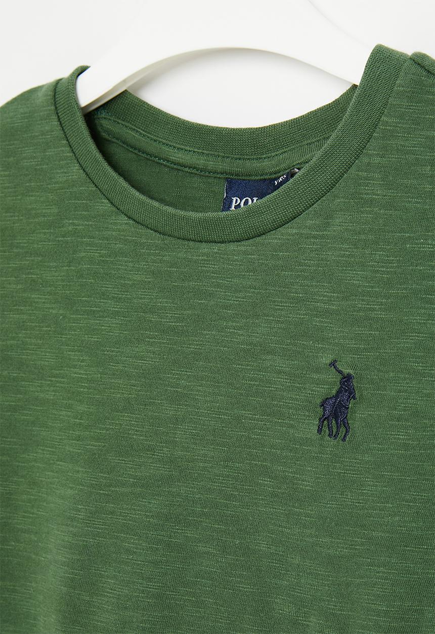 POLO - Boys ombre tee - green