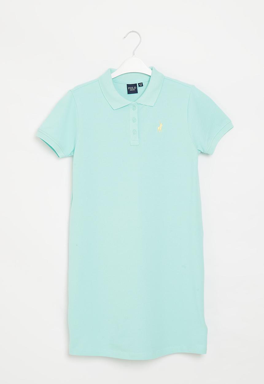 POLO - Girls classic golfer - aqua