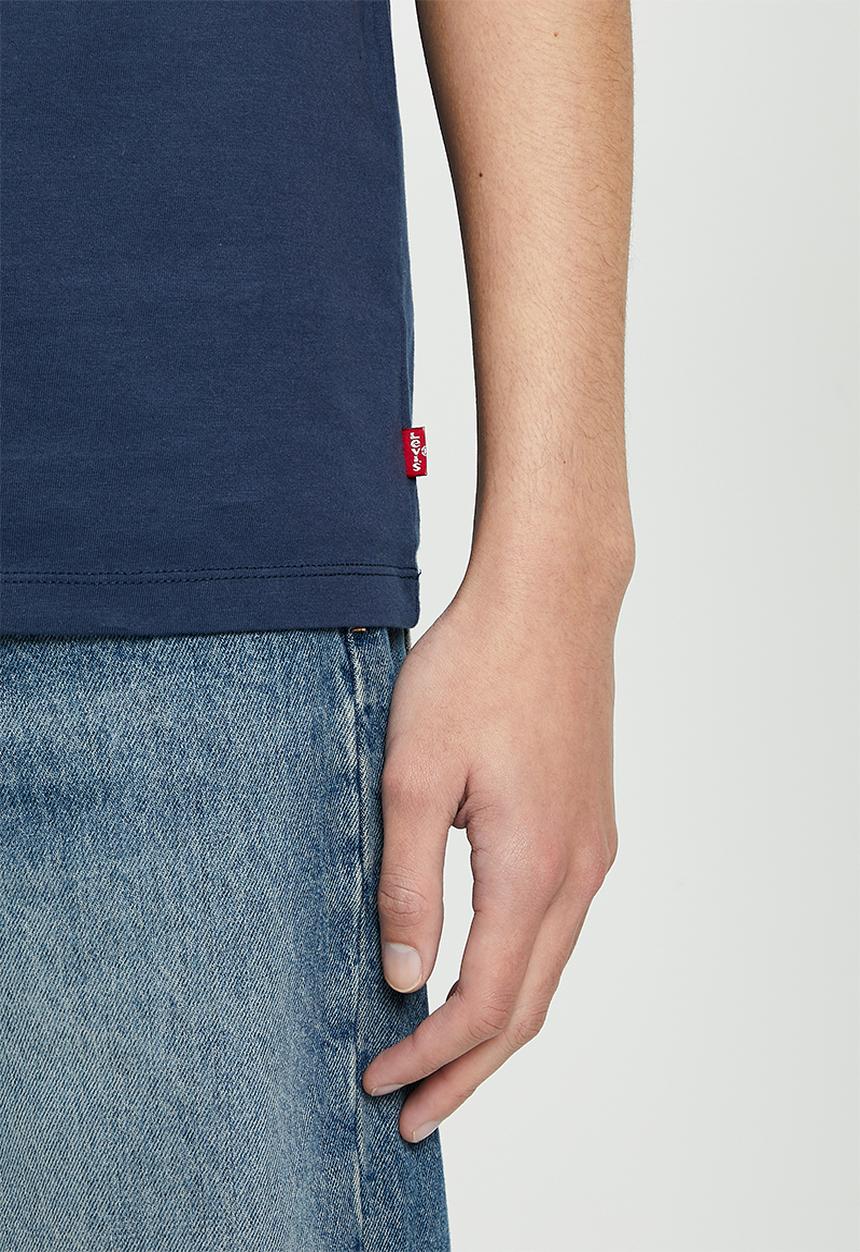 Levi’s® - Graphic crew neck tee za ssnl core bw dre - navy