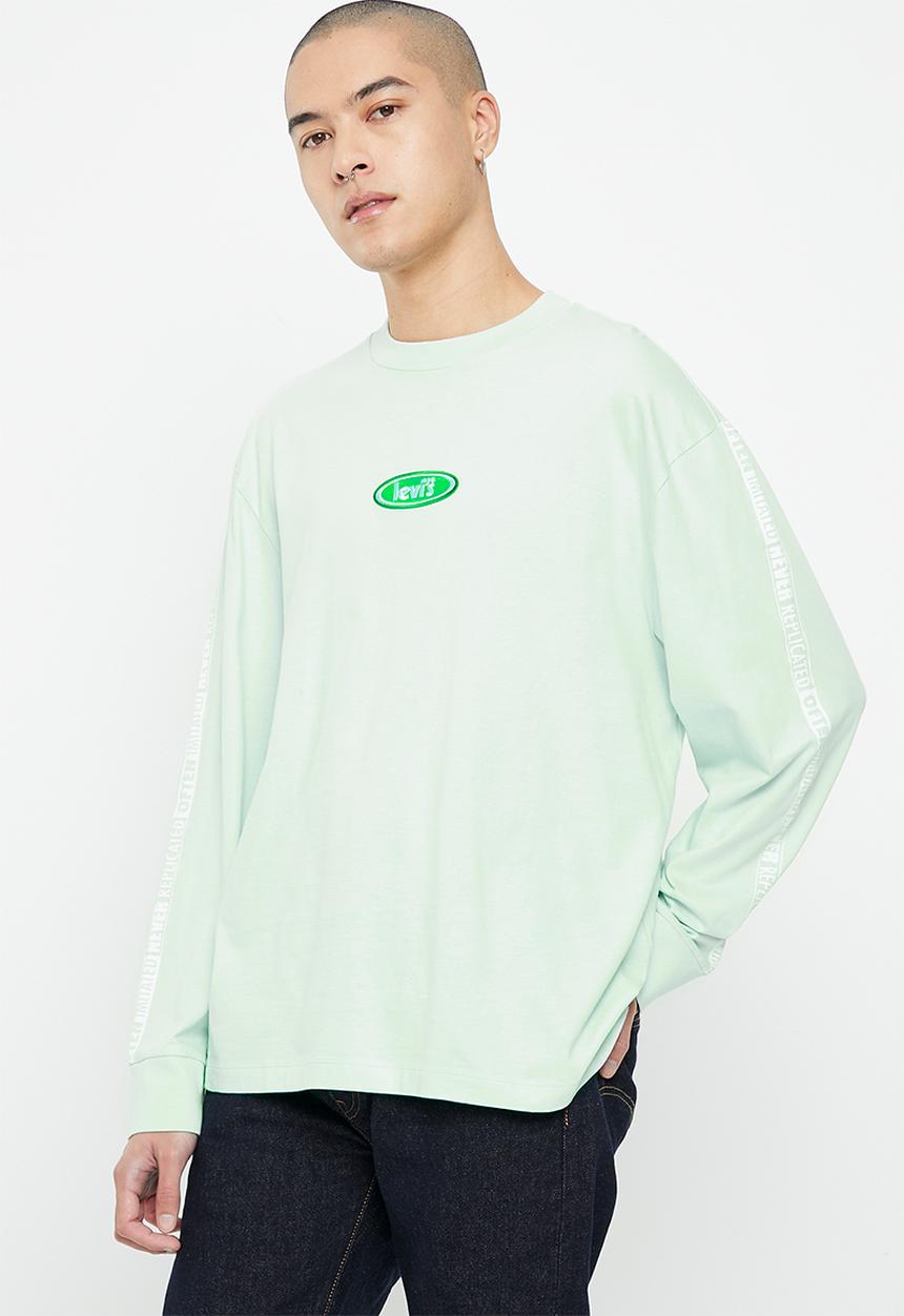 Levi’s® - Ls graphic authent tee z ssnl exp logo l - green 