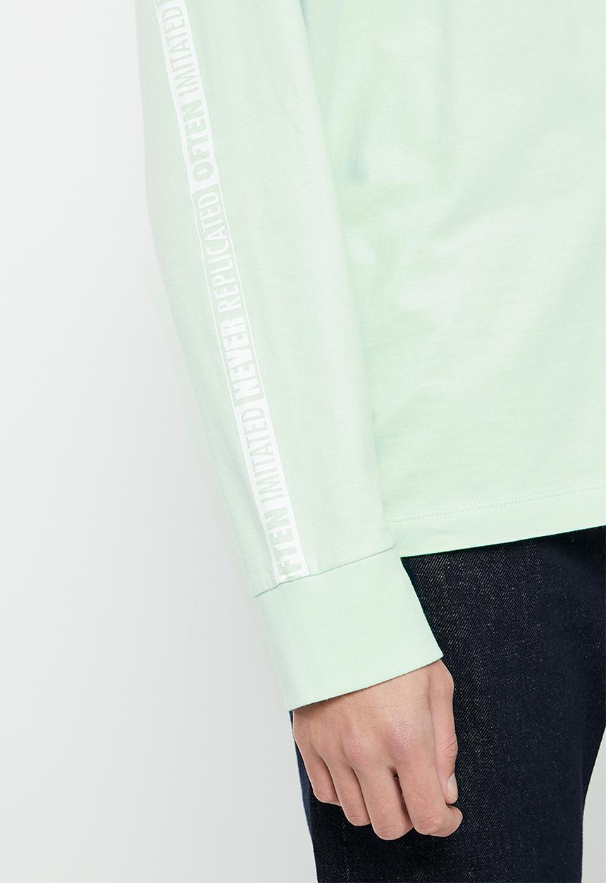 Levi’s® - Ls graphic authent tee z ssnl exp logo l - green 