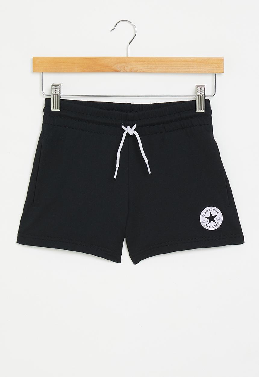 Converse - Teen Chuck patch core short - black