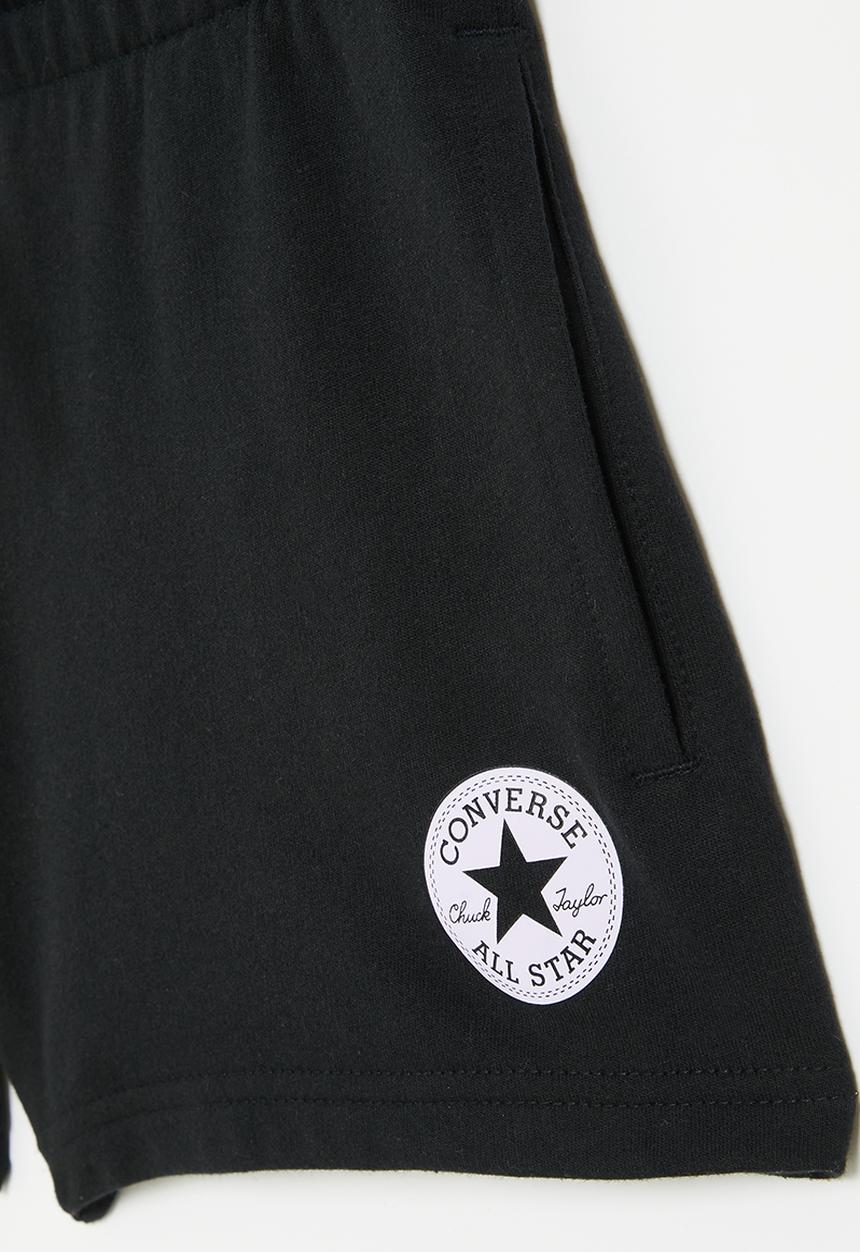 Converse - Teen Chuck patch core short - black