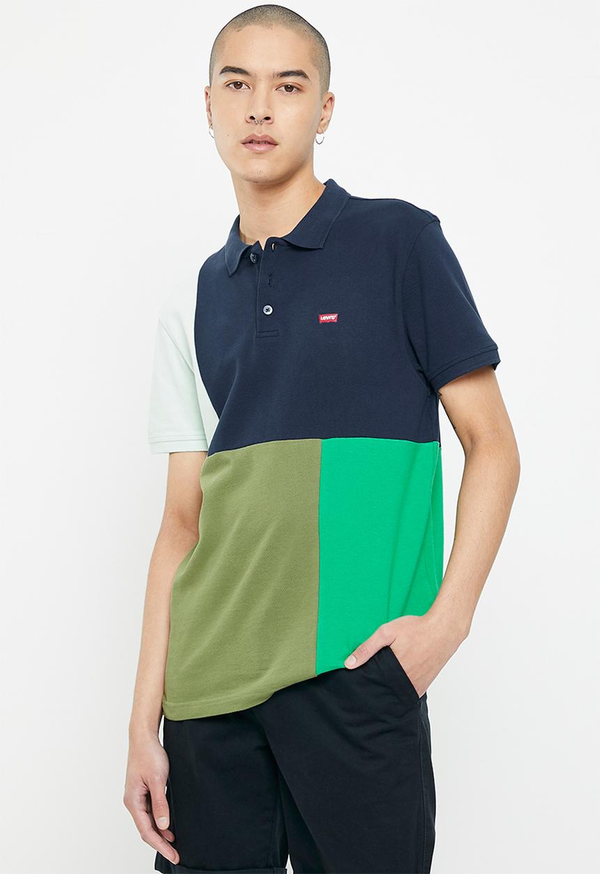 Levi’s® - Ama hm polo - expresive dusty aqua 