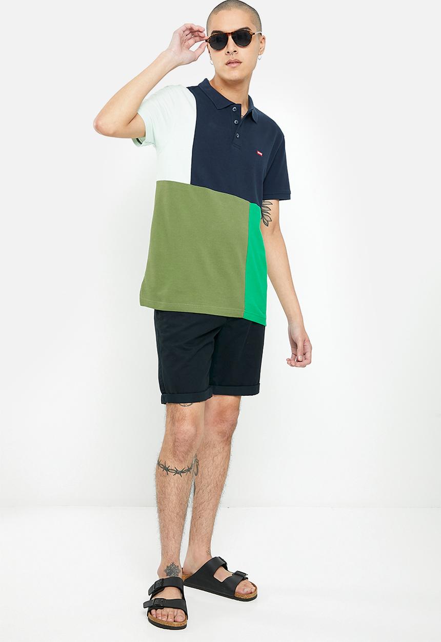 Levi’s® - Ama hm polo - expresive dusty aqua 