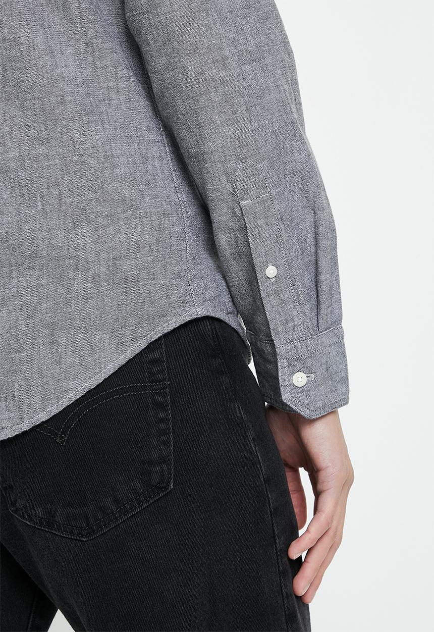 Levi’s® - Ls battery hm shirt slim - black agate 