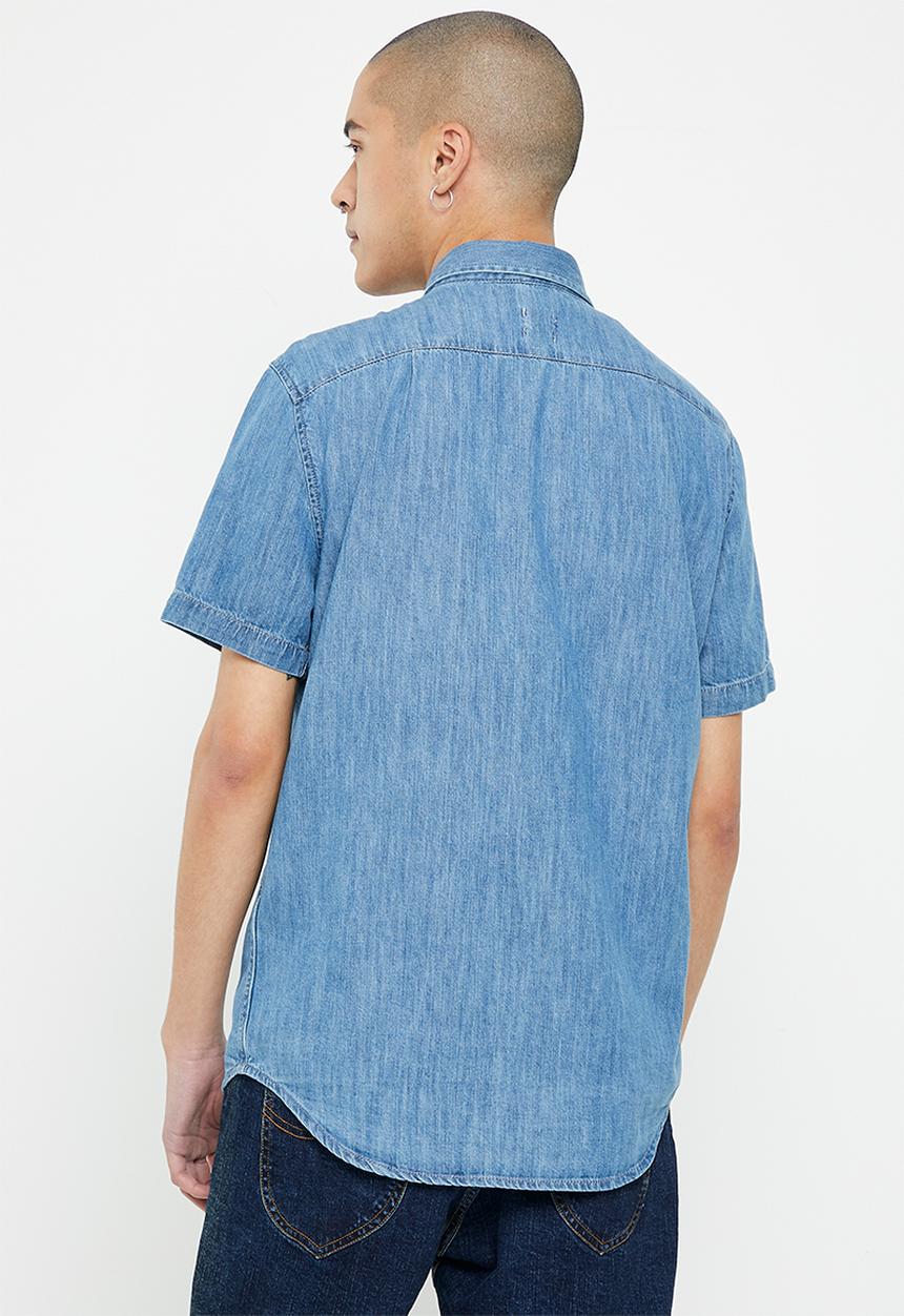 Levi’s® - Ss classic 1 pkt std za frankin stone w - navy 