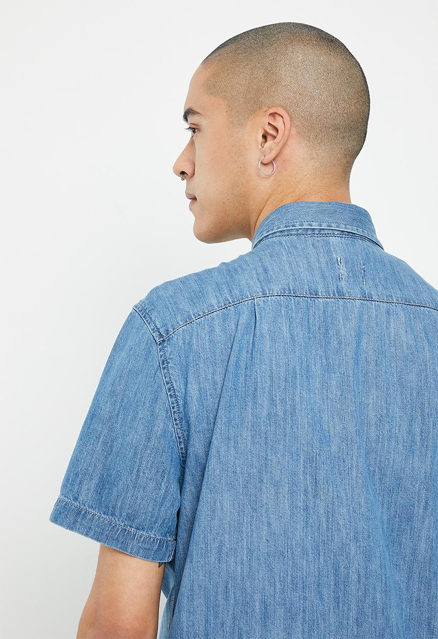 Levi’s® - Ss classic 1 pkt std za frankin stone w - navy 