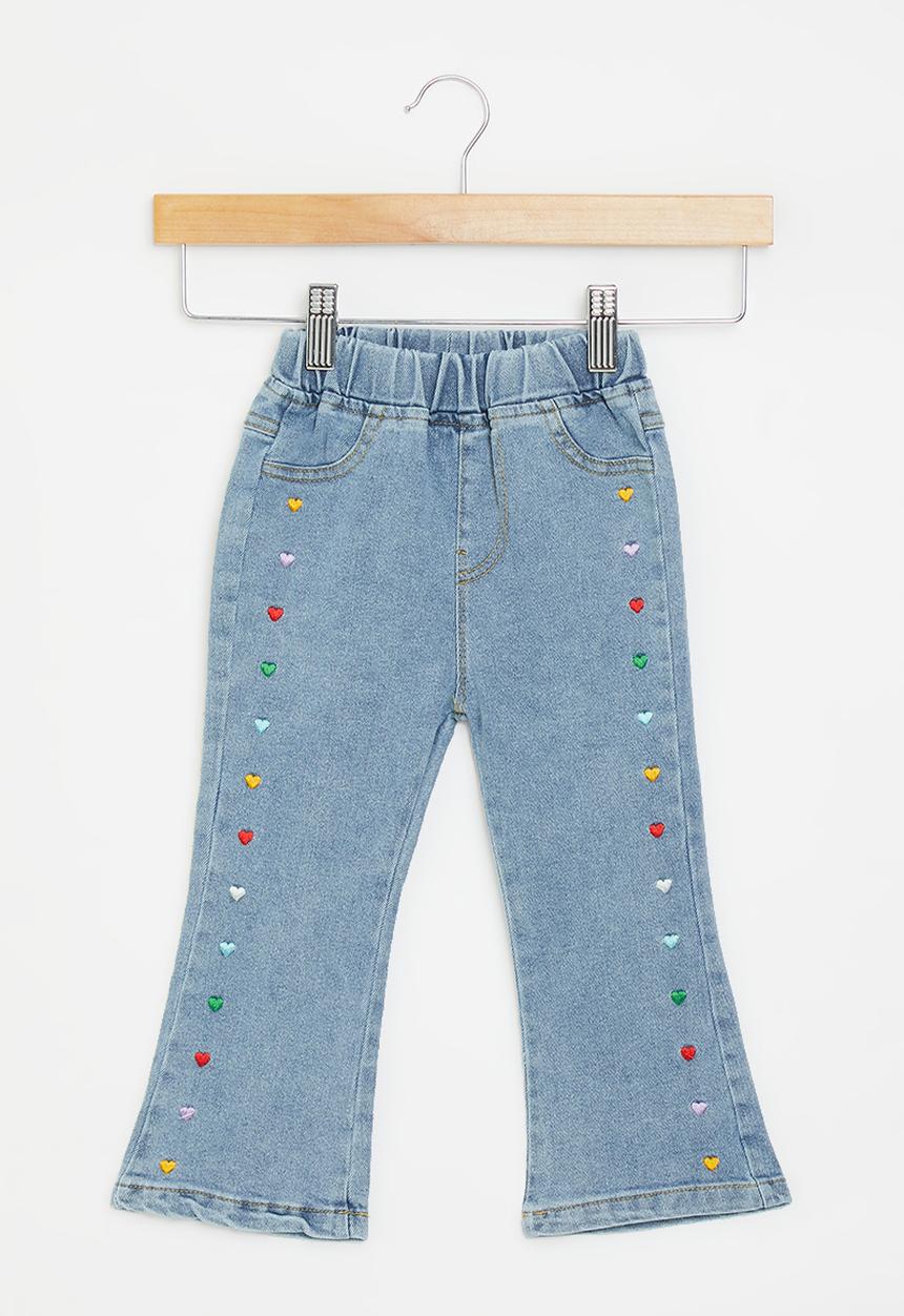 Pop Candy - Girls denim jeans - blue