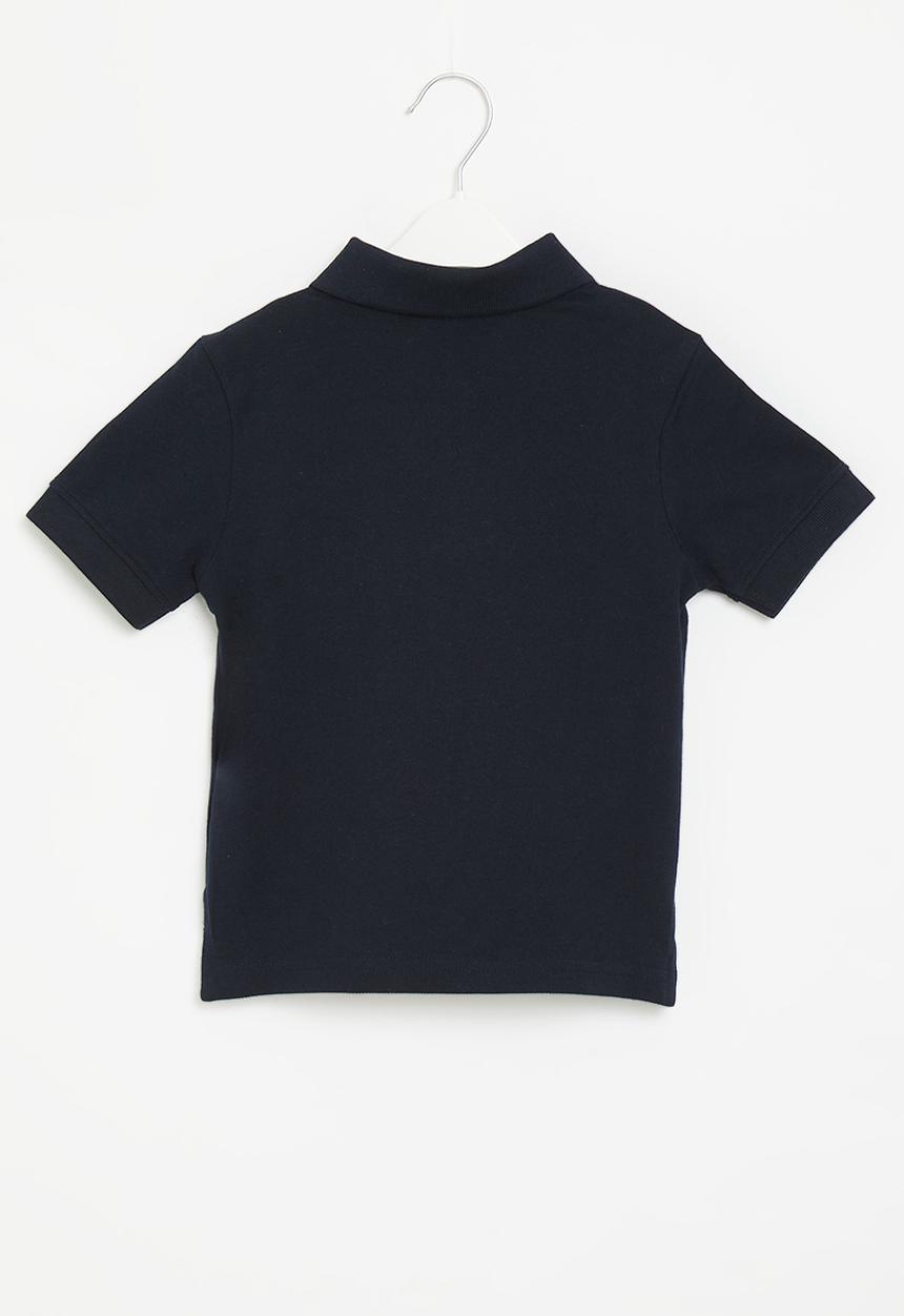 POLO - Boys equestrian short sleeve g - navy/red
