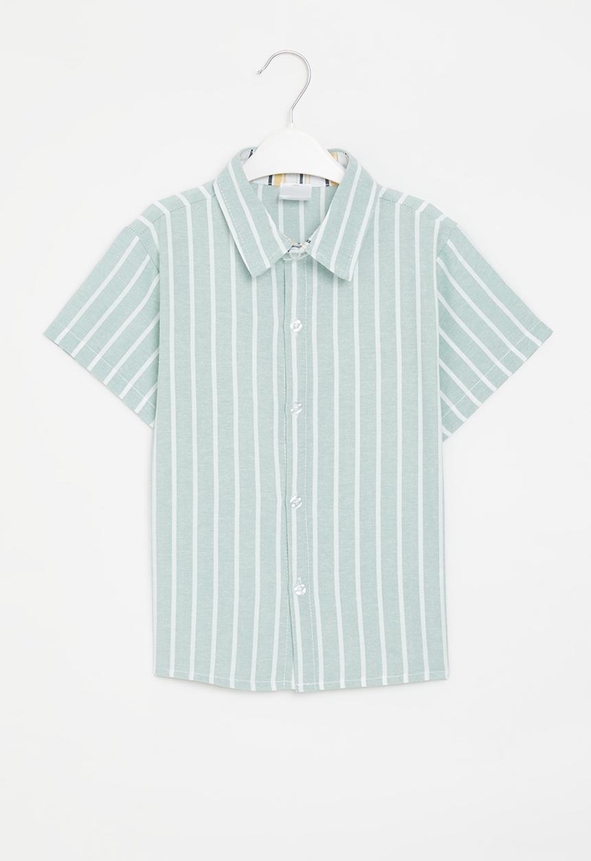 Pop Candy - Stripe shirt - blue & white