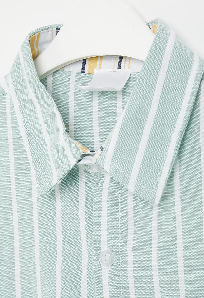 Pop Candy - Stripe shirt - blue & white