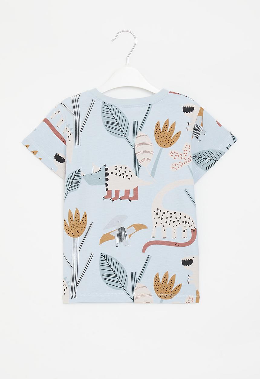 Pop Candy - Boys round neck short sleeve tee - blue