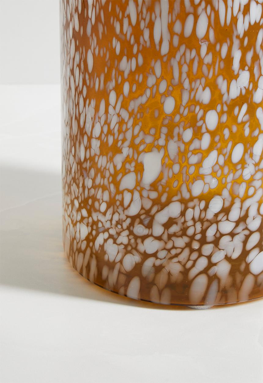 Sixth Floor - Speckled glass vase - multi