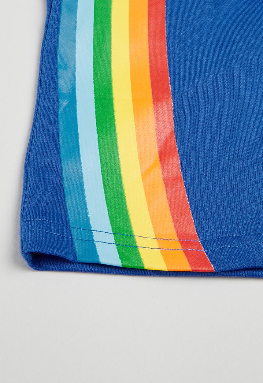 Pop Candy - Boys short sleeve and bottom set - blue and white