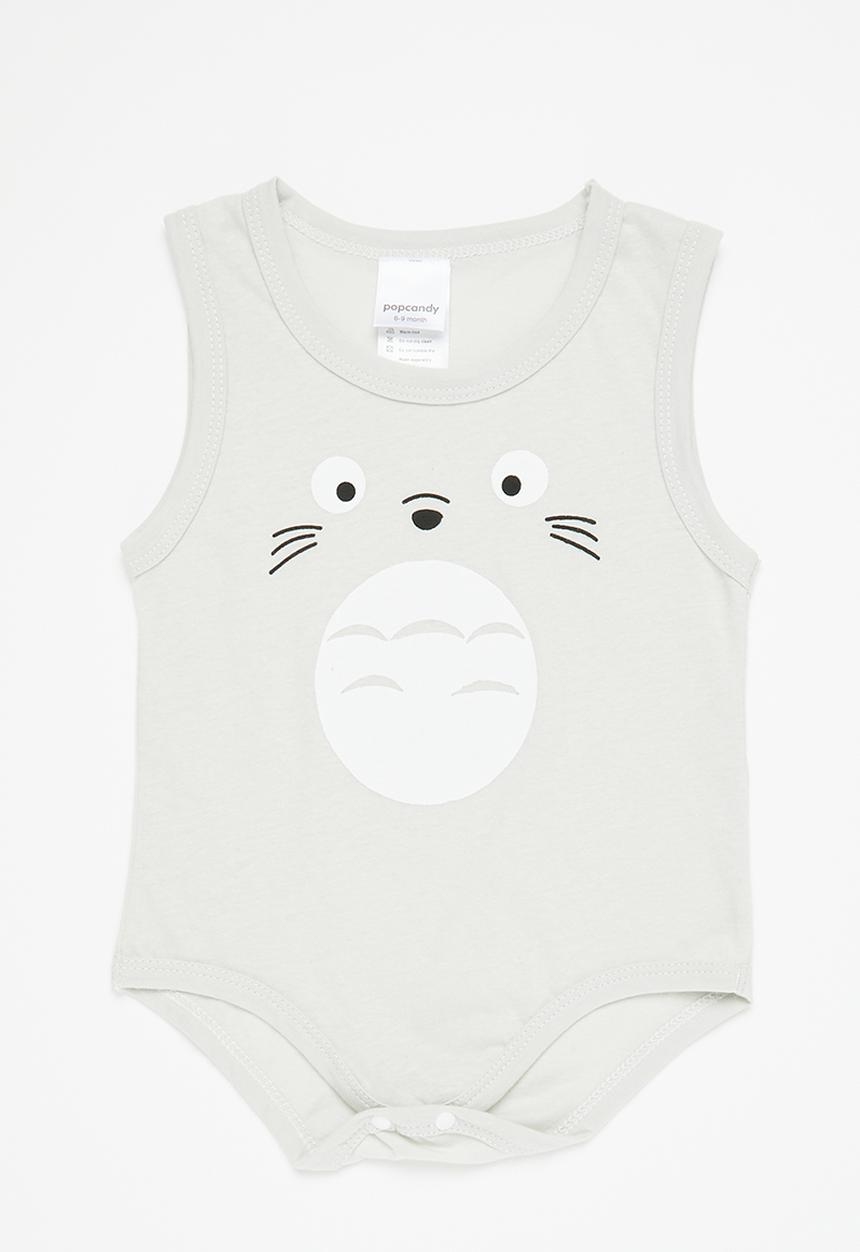 Pop Candy - Baby boys bodysuit - grey