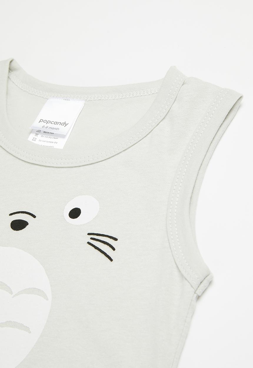 Pop Candy - Baby boys bodysuit - grey