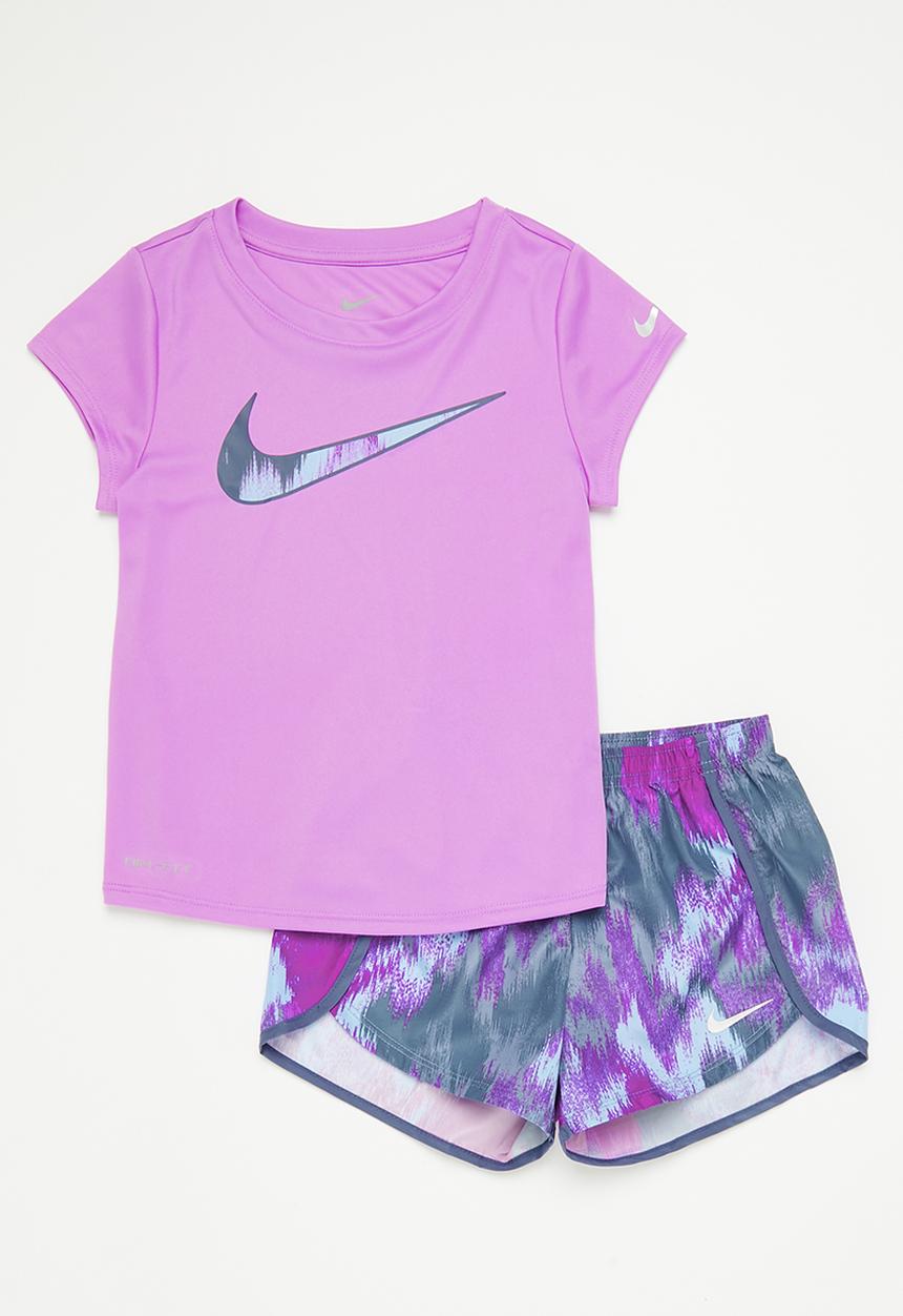 Nike - Nkg short sleeve tee & sprinter set - cobalt bliss