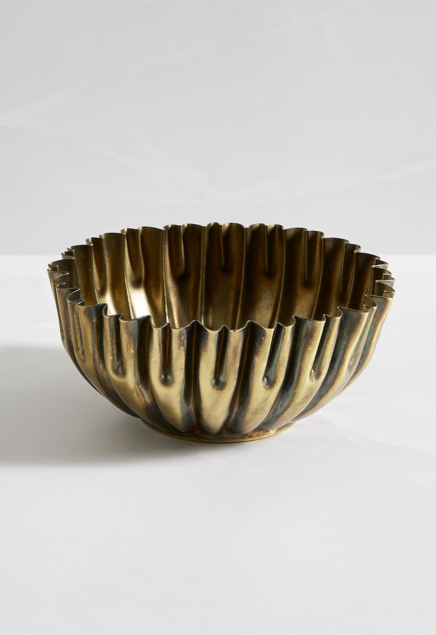 Sixth Floor - Ava trinket tray set of 2 - brass