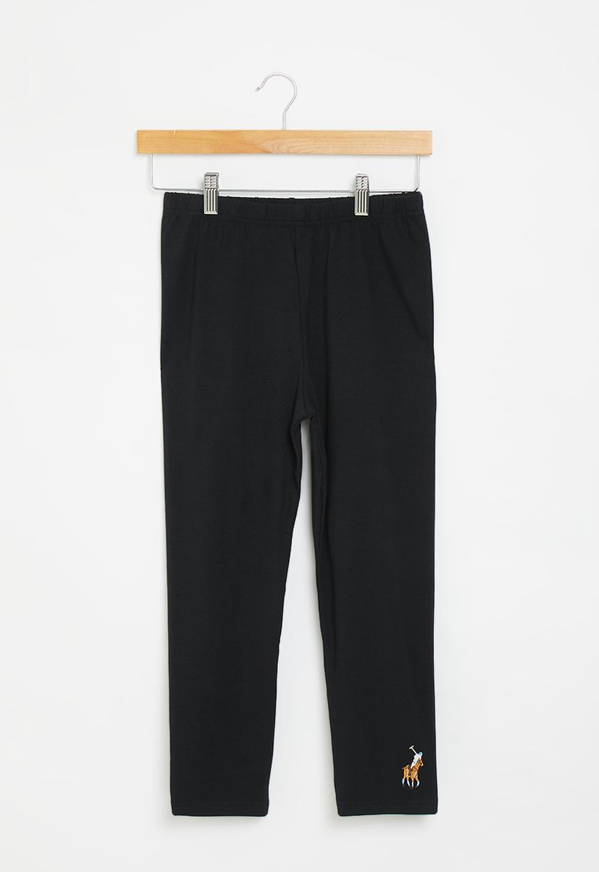 POLO - Girls cropped legging - black