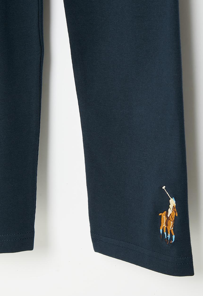 POLO - Girls cropped legging - navy